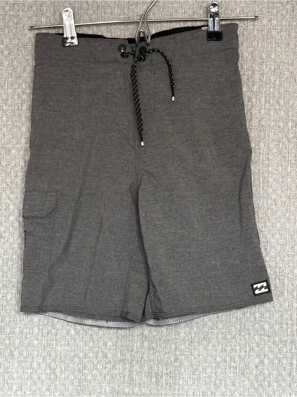 Billabong Boys Gray Boardshorts Swim Trunks Size 7/XL